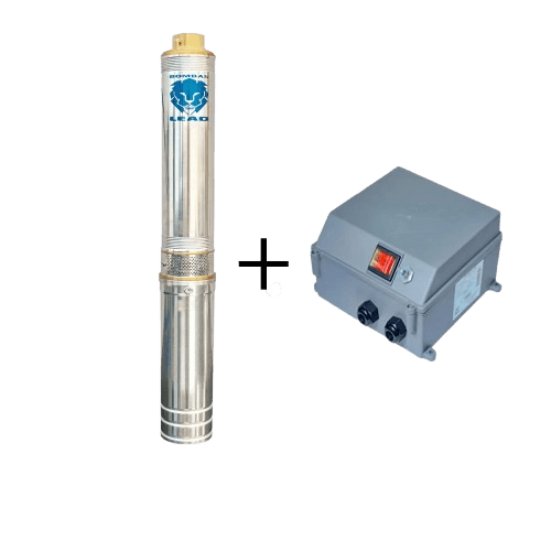 Bomba Submersa Leão 3" Polegadas 3R3PB-06 1/3Cv 127v- C/Painel