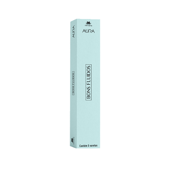 Incenso Natural Nirvana AURA Bons Fluidos (5 Varetas)