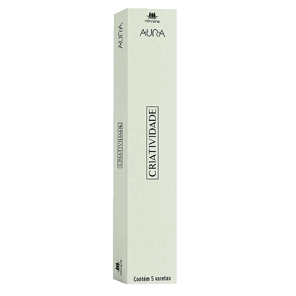Incenso Natural Nirvana AURA Criatividade (5 Varetas)