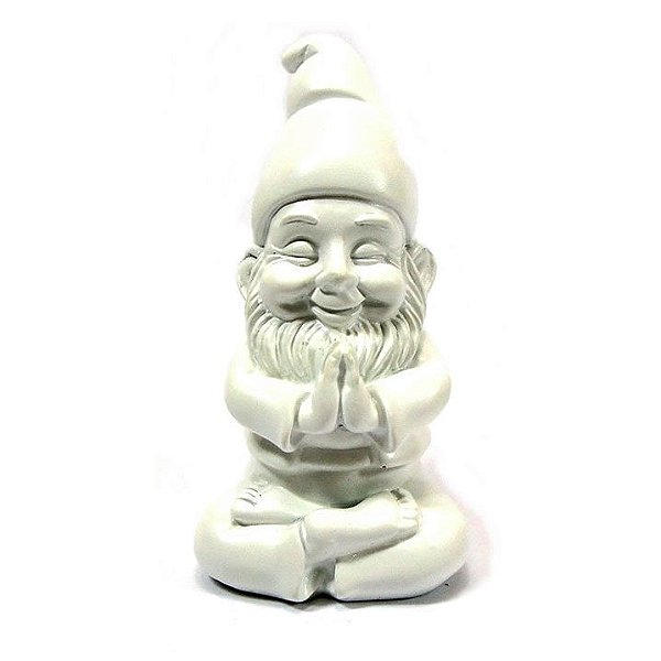 Duende da Diplomacia Meditando (Branco)