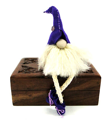 Duende Arco-Íris Violeta (11cm)