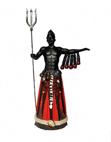 Estátua Orixá Exu Grande (40cm)