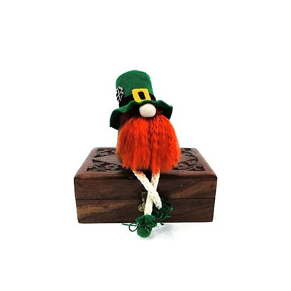 Duende Leprechaun Sentado (11cm)
