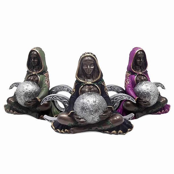 Estátua Deusa da Lua Selene (15cm)