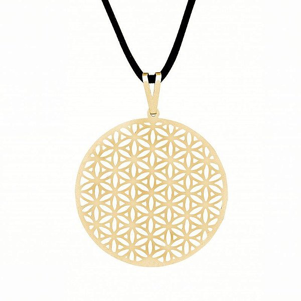 Gargantilha Flor da Vida (35mm)