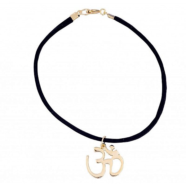 Pulseira Om com Cordão (18mm)