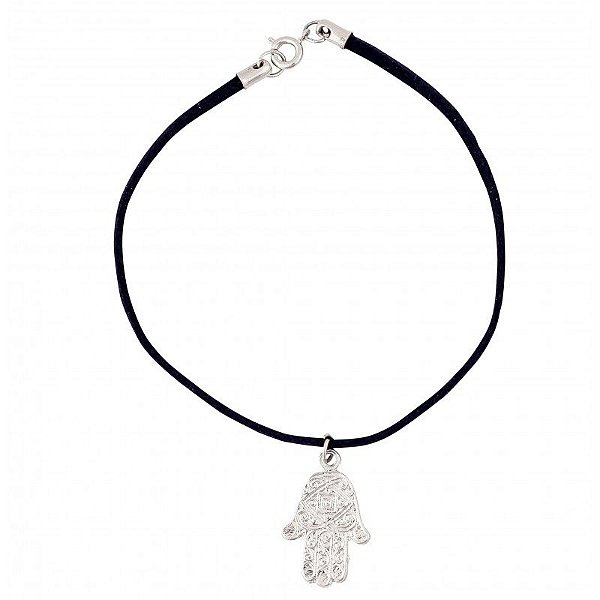 Pulseira Hamsa com Cordão (20mm)