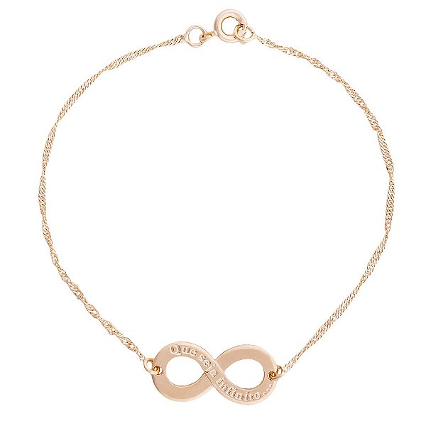 Pulseira Que Seja Infinito (22mm)