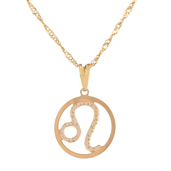 Gargantilha Signo Leão (17mm)