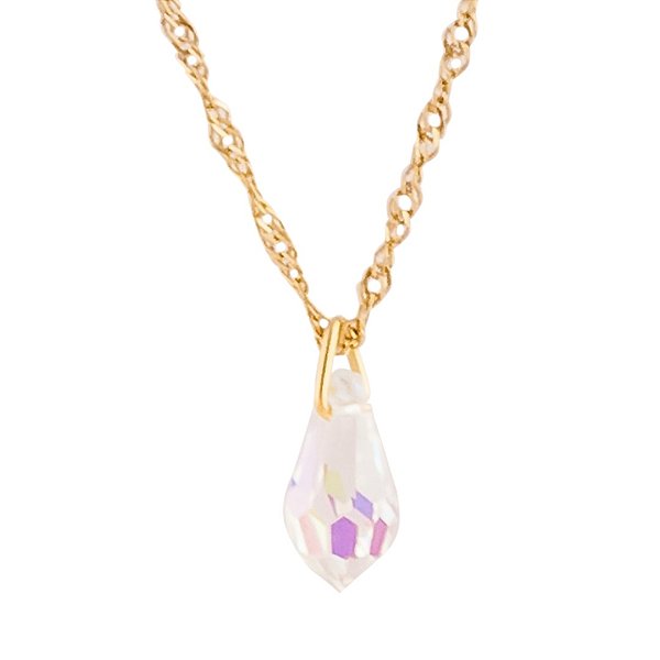 Colar Pinguinho Swarovski (11 x 5,5mm)