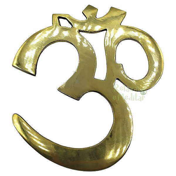 Símbolo OM em Bronze (15cm)