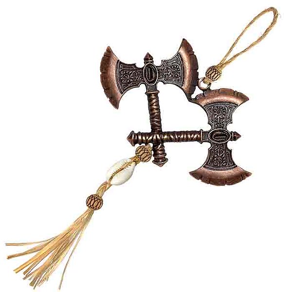 Pingente de Porta Orixás Xangô