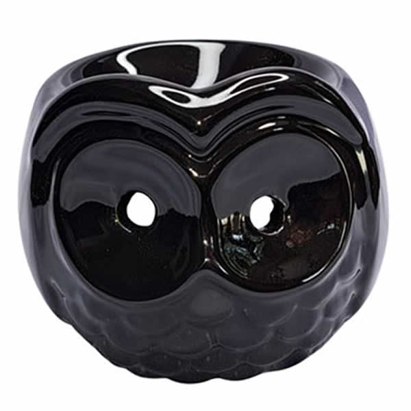 Aromatizador Rechaud Coruja em Cerâmica (7cm)
