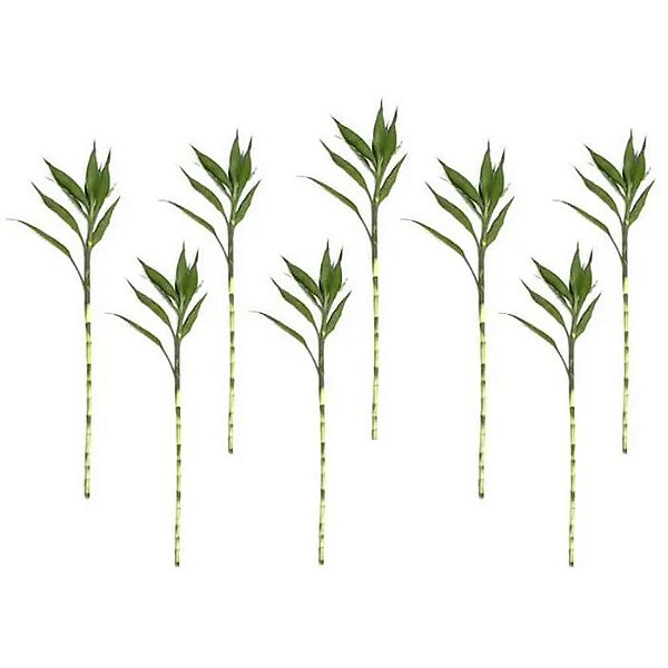 Kit com 8 Hastes de Bambu da Sorte (Extra Grande)