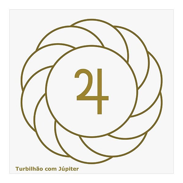 Placa Radiônica Turbilhão com Júpiter (PVC)
