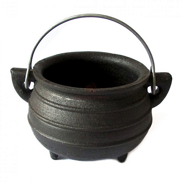 Caldeirão de Bruxa em Alumínio G (8cm)