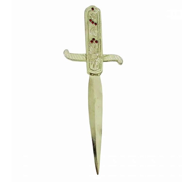 Punhal Athame Cigano em Metal (21cm)