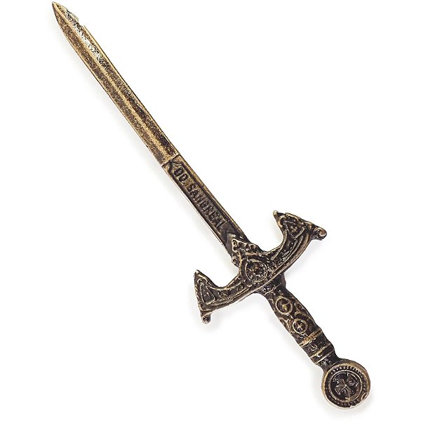 Punhal Athame Cruz de Malta em Metal (16cm)