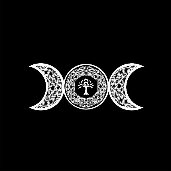 Toalha para Altar e Tarô Triluna (70x70cm)