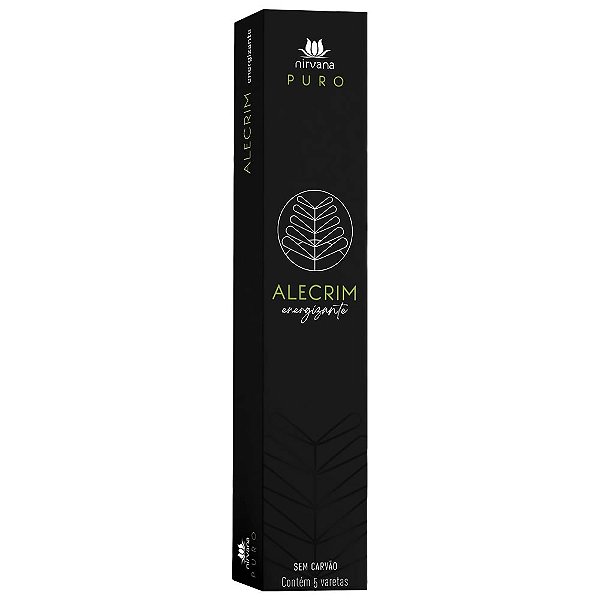 Incenso Puro Alecrim Sem Carvão (Energizante)