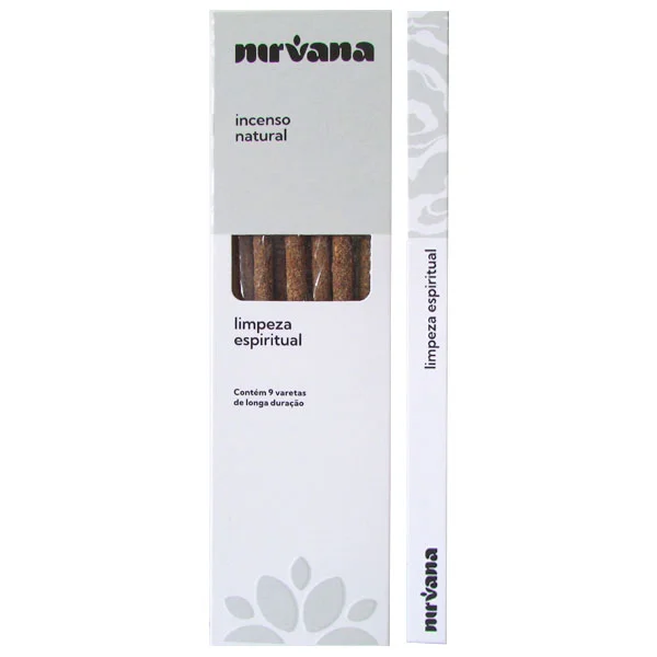 Incenso Natural Limpeza Espiritual 100% Natural (9 Varetas)