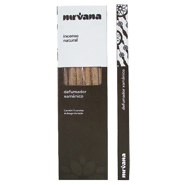 Incenso Natural Defumador Xamânico 100% Natural (9 Varetas)