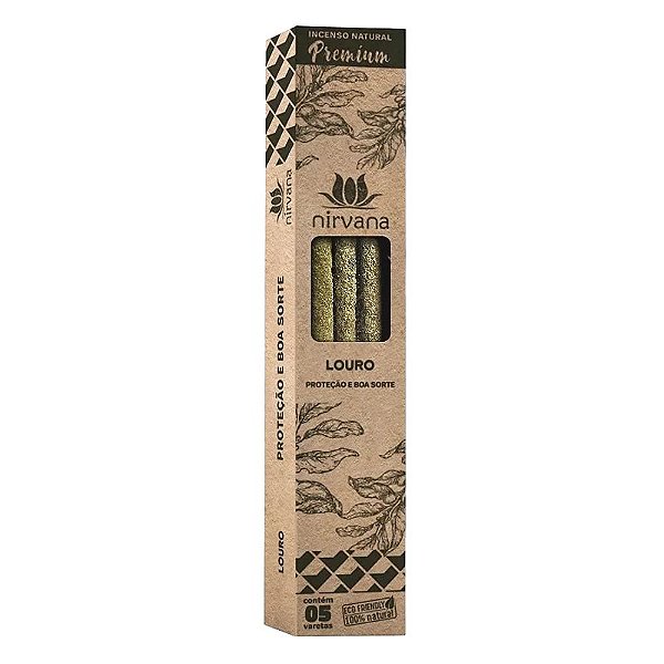 Incenso Natural Louro Premium (5 Varetas)
