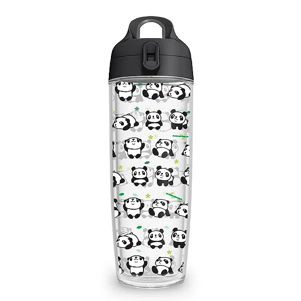 Garrafa com Alça Love Panda (600ml)