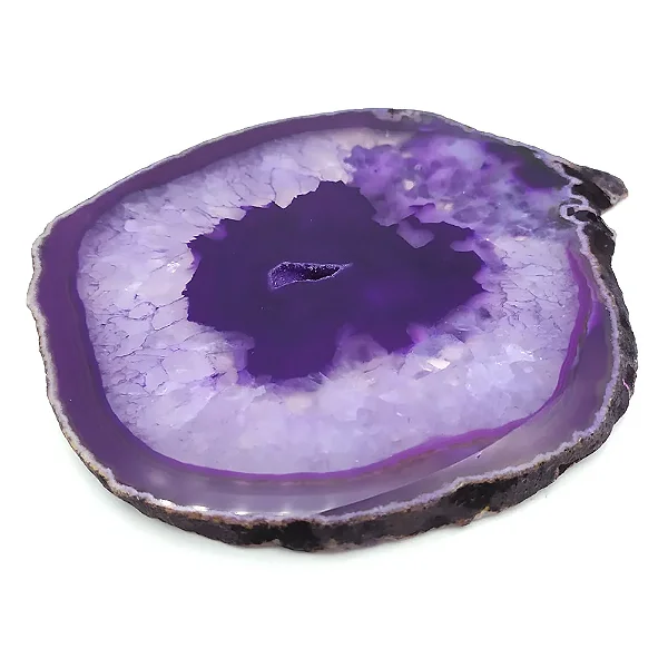Chapa de Ágata Roxa (Pequena)