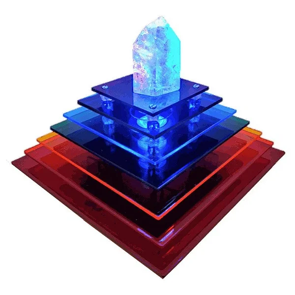 Pirâmide Cromática com Angulação Quéops (21cm)