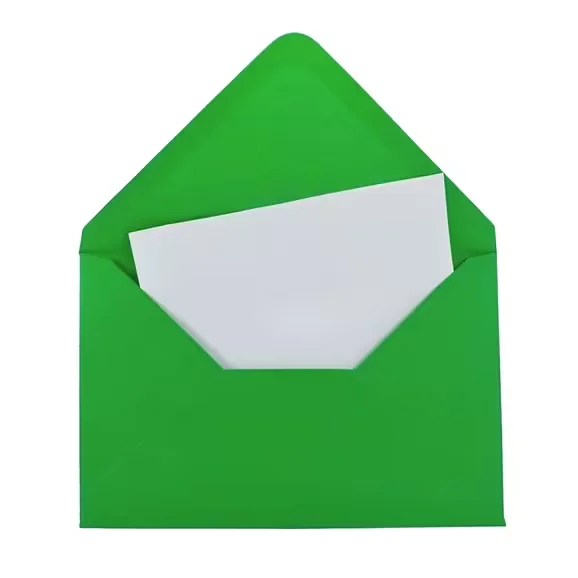 Cartão com Envelope para Mensagem