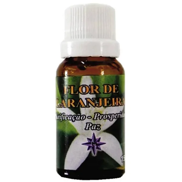 Essência Aromática Flor de Laranjeira: Purificação, Prosperidade, Paz (15ml)