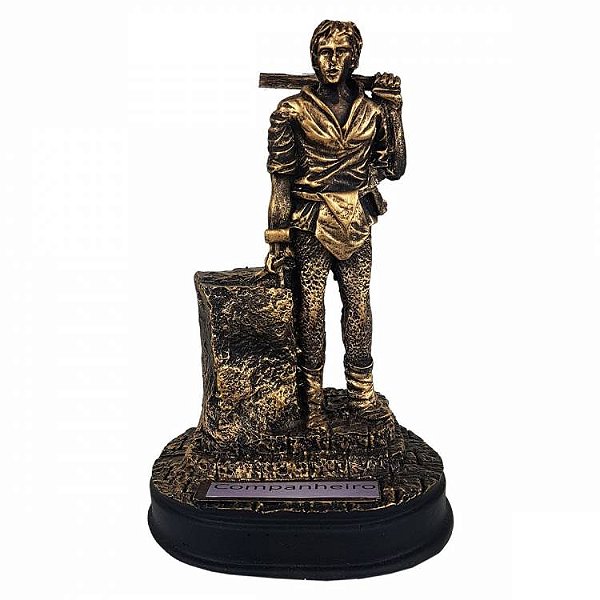 Estátua Grau Companheiro da Maçonaria (17cm)