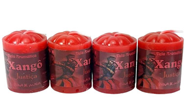 Vela Aromática dos Orixás com Pingente (Xangô)