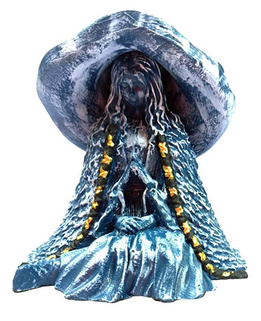 Estátua Bruxa Ranni com Chapéu (8cm)