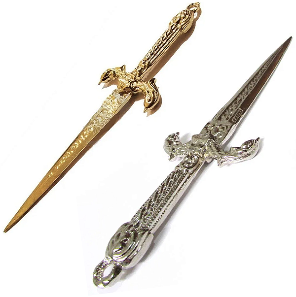 Punhal Athame Fênix em Metal (21cm)