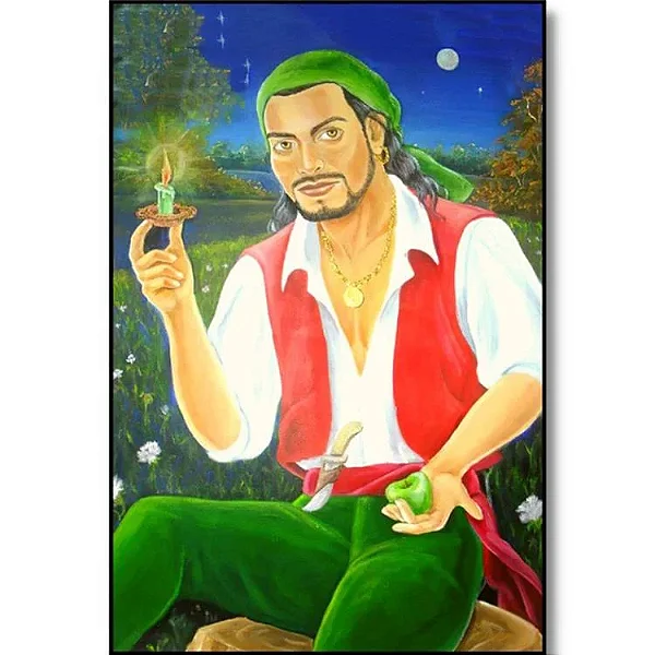 Quadro Cigano de Parede (29cm)