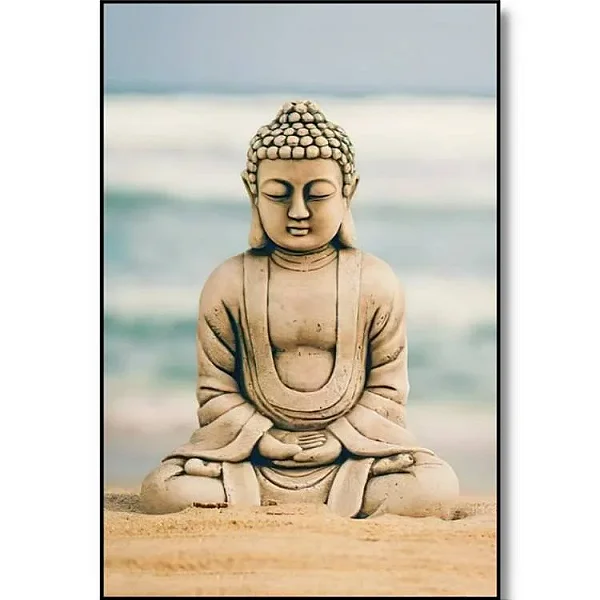 Quadro Estátua de Buda de Parede (29cm)