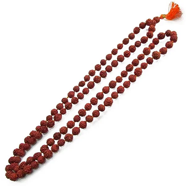 Japamala 108 contas Semente de Rudraksha (8mm)