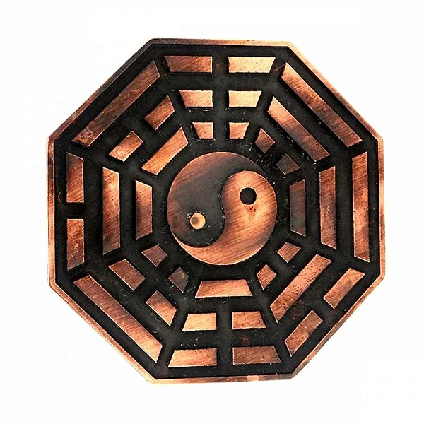 Baguá em Metal Feng Shui da Proteção (8cm)