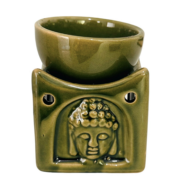 Aromatizador Rechaud Buda em Cerâmica (8cm)