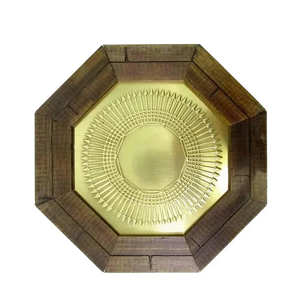 Quadro Oitavado Feng Shui Desimpregnador (18cm)