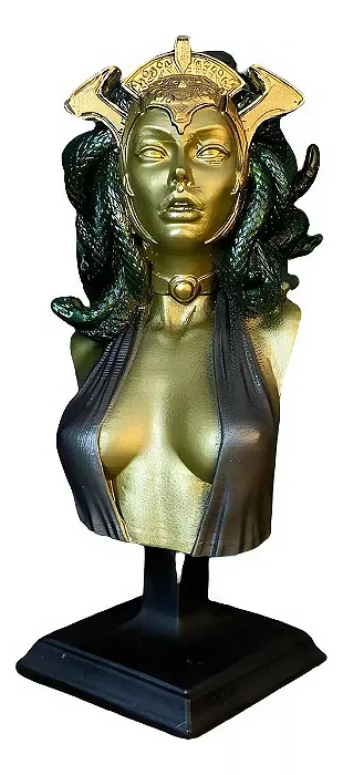 Busto de Medusa  Mitologia Grega (20cm)