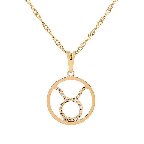 Gargantilha Signo Touro (17mm)