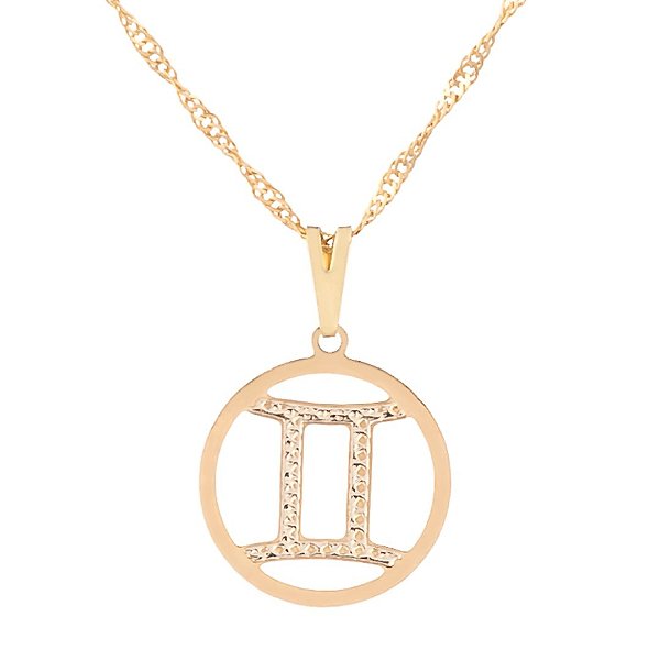 Gargantilha Signo Gêmeos (17mm)