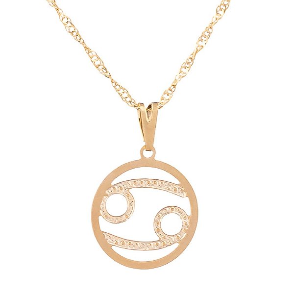 Gargantilha Signo Câncer (17mm)