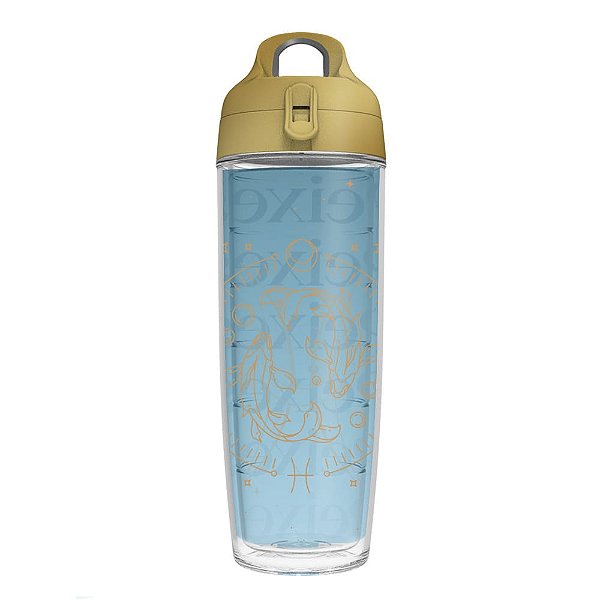 Garrafa Squeeze com Alça Signo Peixes (600ml)