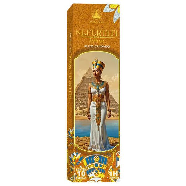 Incenso Natural Linha Egípcios Vila Zen (Nefertiti)