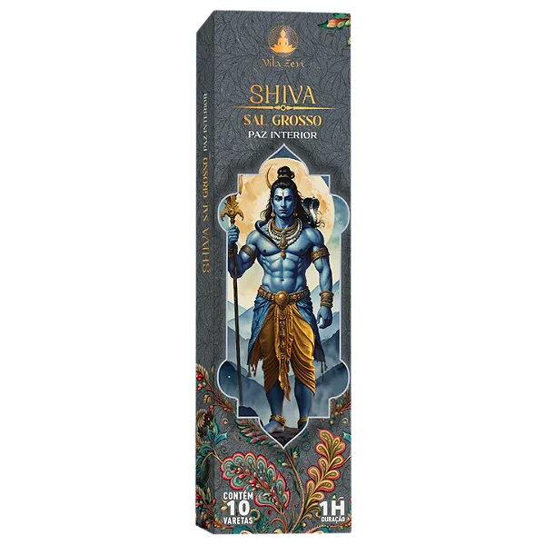 Incenso Natural Vila Zen Deuses Hindus (Shiva)