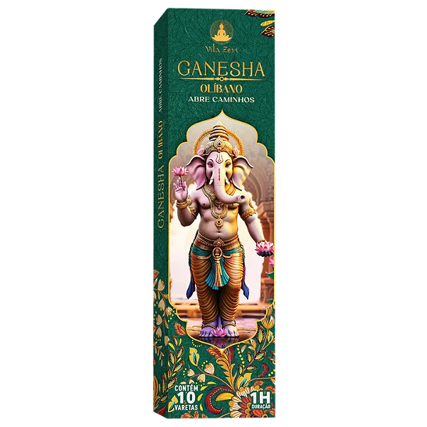 Incenso Natural Vila Zen Deuses Hindus (Ganesha)